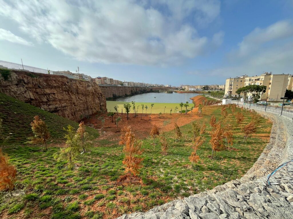 Parc de l’étang du quartier Oulfa : inauguration prévue le 20 août Parc de l’étang du quartier Oulfa : inauguration prévue le 20 août