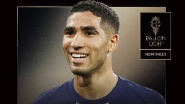 Football. Achraf Hakimi parmi les 30 nommés au Ballon d'Or 2025