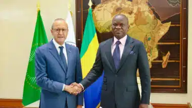 Mohammed Bouzoubaa, DG de TGCC, reçu par le président gabonais Brice Oligui Nguema