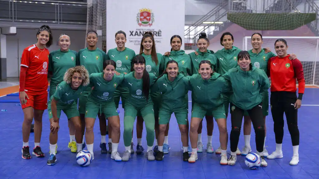L’équipe nationale féminine A de futsal au Brésil pour un tournoi