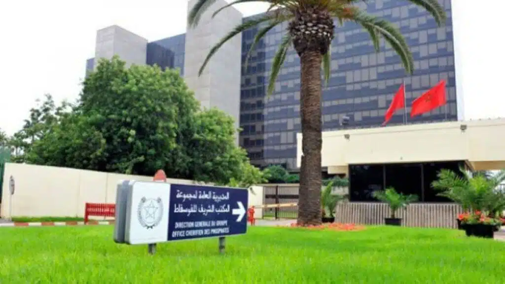 Siège de l’Office chérifien des phosphates (OCP) à Casablanca.