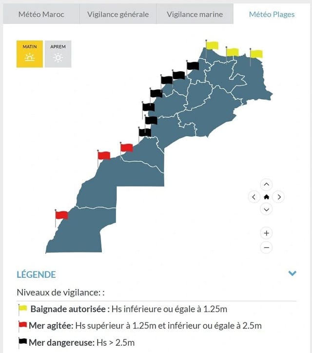Pas d’impact direct de l’ouragan Erin au Maroc, vigilance requise face à la mer agitée