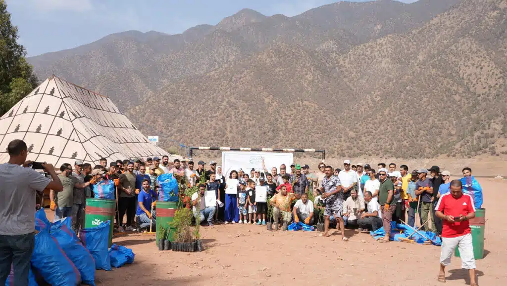 Déchets au site touristique d’Ouirgane : mobilisation citoyenne et institutionnelle pour protéger le joyau du Haut-Atlas