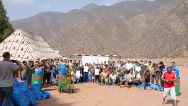 Déchets au site touristique d’Ouirgane : mobilisation citoyenne et institutionnelle pour protéger le joyau du Haut-Atlas