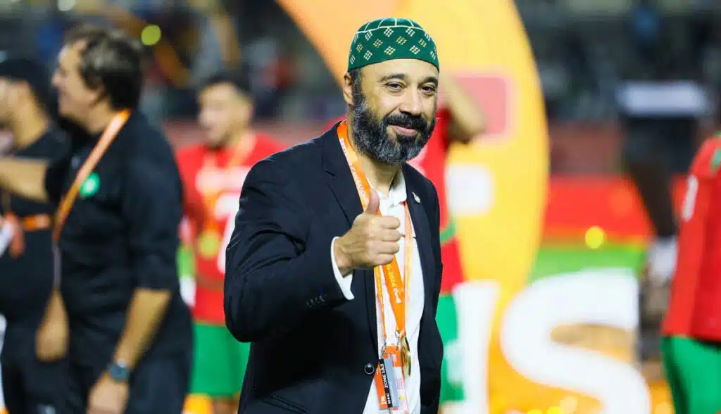 Le sélectionneur national Tarik Sektioui.