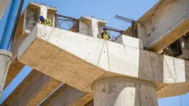 En images, un nouveau pont sur Oued Kert pour dévier la RN16 vers le port de Nador West Med