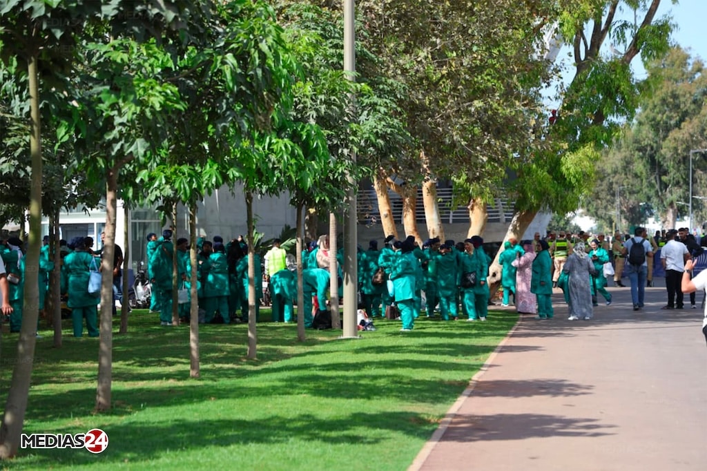 Maroc-Niger. En live, l'ambiance au stade Moulay Abdellah Maroc-Niger. En live, l'ambiance au stade Moulay Abdellah