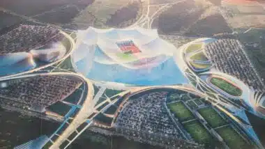 Stade Hassan II : l’avancée du chantier révélée par de nouvelles images