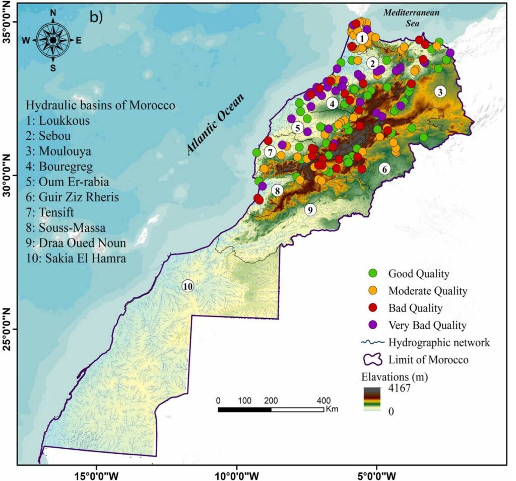 Eaux souterraines, rivières, barrages : une étude révèle l’ampleur de la pollution hydrique au Maroc