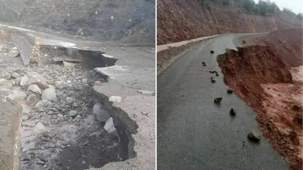 Villages isolés et routes coupées après les dernières crues