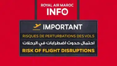 Risque de perturbations des vols de la RAM vers la France ce mercredi 18 septembre
