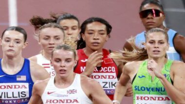 Assia Raziki qualifiée pour les demi-finales du 800 m à Tokyo