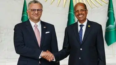 Sahara et Sahel au centre des entretiens de Massad Boulos avec le président de la Commission de l’UA