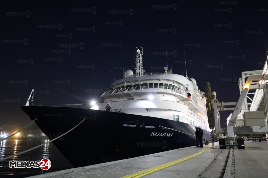 Le nouveau terminal de croisières de Casablanca.