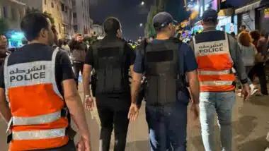 En images, deuxième jour de protestations GenZ à Casablanca