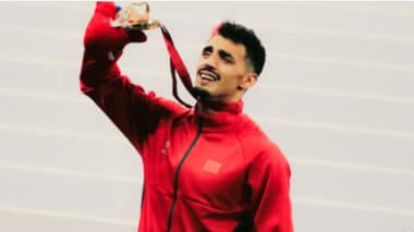 Le Marocain Aymane El Haddaoui décroche l'or sur 400 m (T47) dans les Mondiaux de para-athlétisme