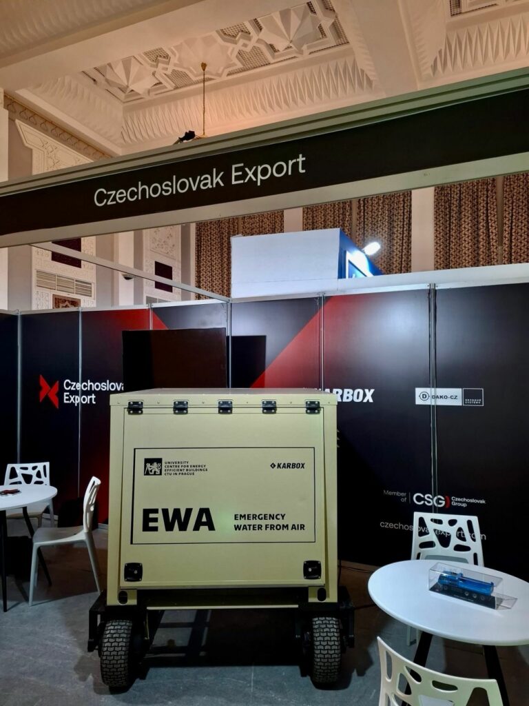 L'IRESEN accueille &ldquo;EWA&rdquo;, une solution tchèque pour transformer l'air en eau potable