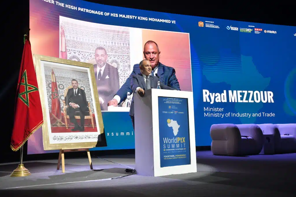 Power-to-X Summit. Mezzour appelle à un changement de paradigme sur l’hydrogène vert