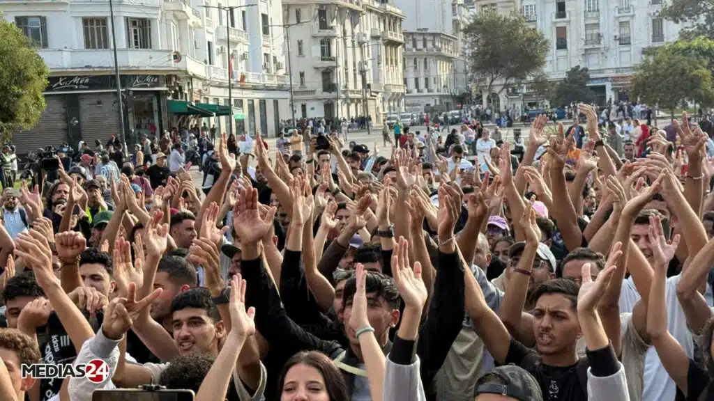 Mobilisation persistante : GenZ212 appelle à manifester dans 23 villes ce lundi 6 octobre