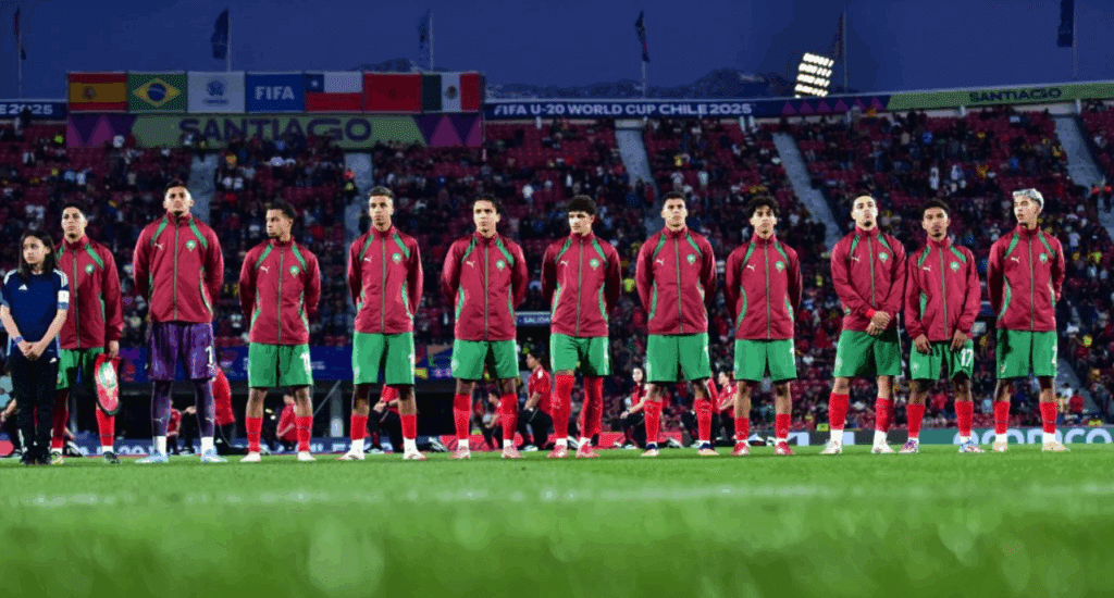 Maroc - Corée du Sud. 8ème de finale Coupe du Monde U20.