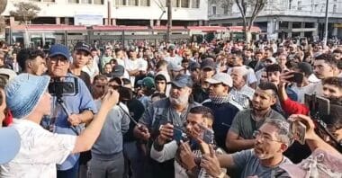 🔴🎥 En direct. Les manifestations du 4 octobre 2025 à Sidi Bernoussi à Casablanca (suite)