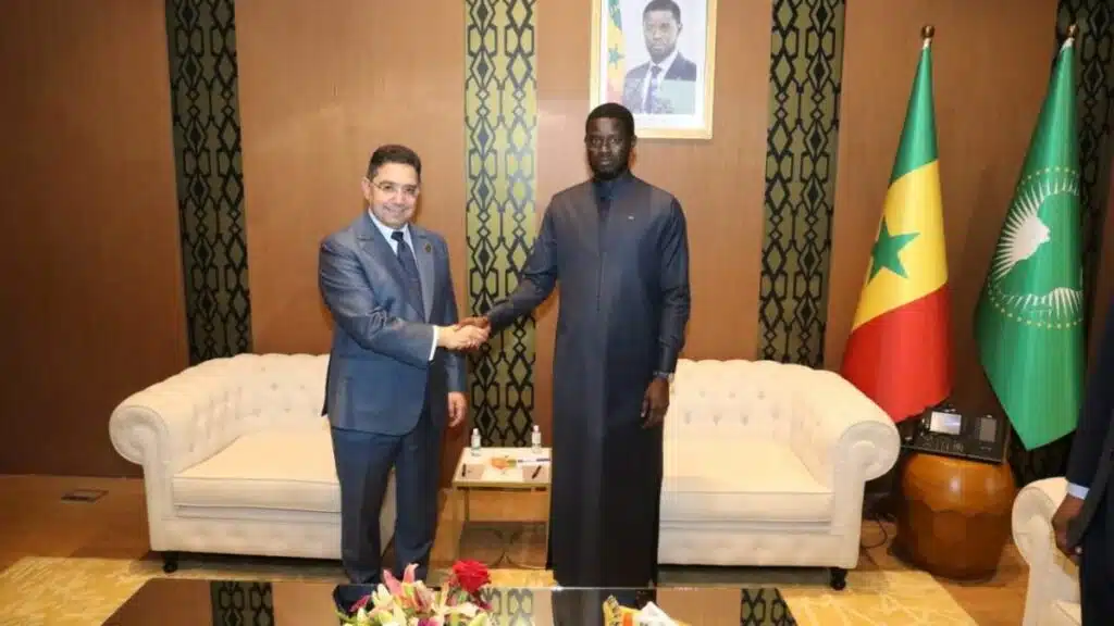 Bourita reçu à Dakar par le Président du Sénégal