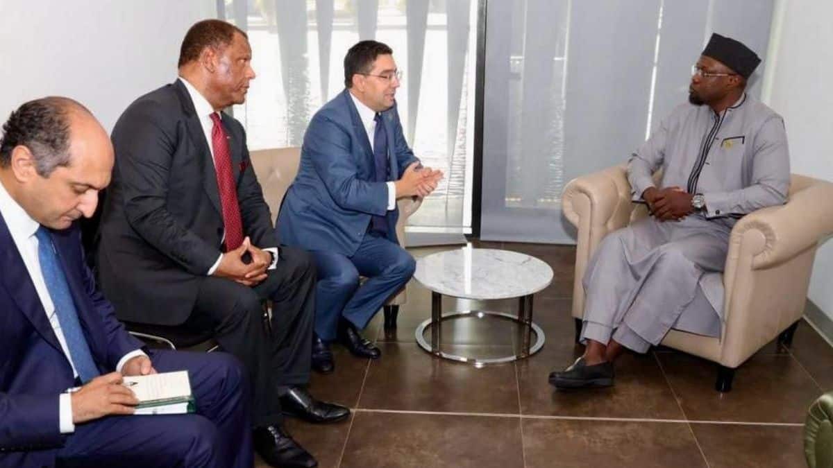 Bourita reçu par le Premier ministre sénégalais, Ousmane Sonko
