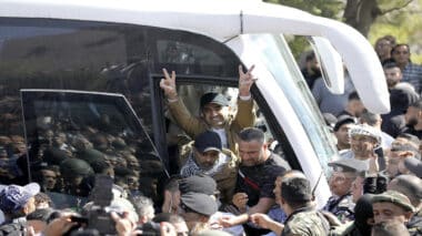 Israël libère 1.872 prisonniers palestiniens