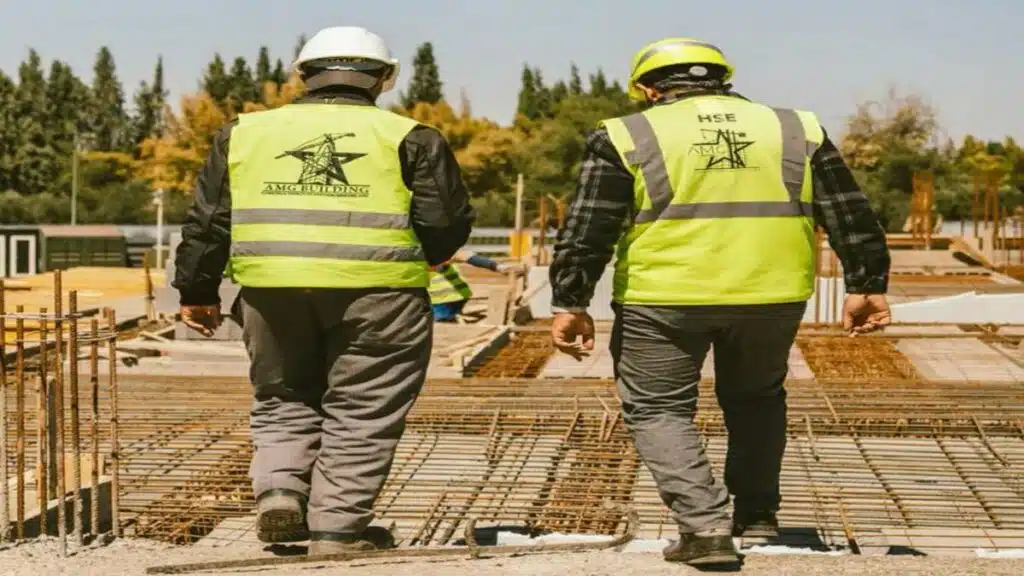 Chantier à Marrakech suivi dans le cadre d’un projet structuré par jalons et validations.