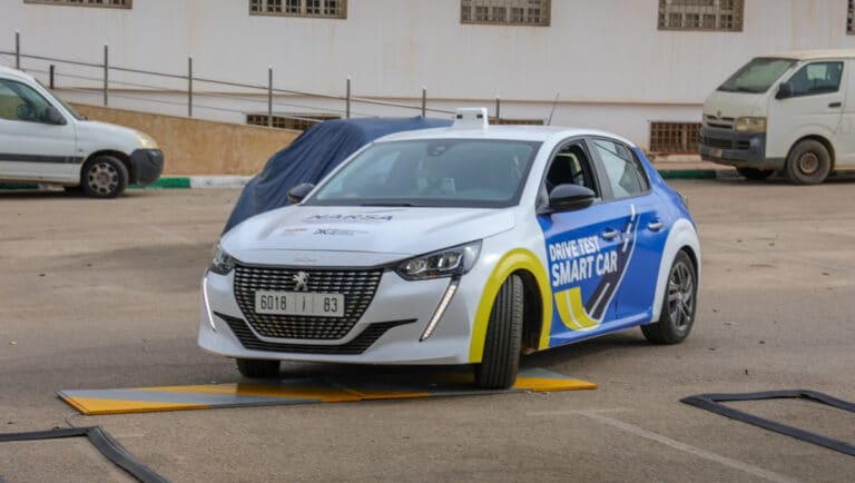 “Smart Drive Test” voiture pour l’examen du permis de conduire
