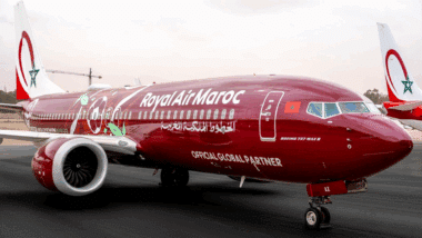Royal Air Maroc aux couleurs de la CAN (Images)