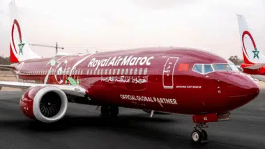 Royal Air Maroc aux couleurs de la CAN (Images)