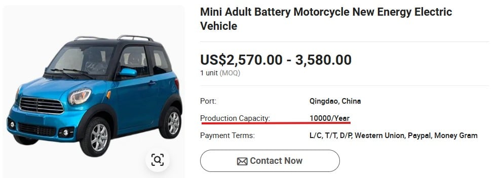 Neo Dial-E de Neo Motors: troublantes analogies avec des modèles chinois, Belkhayat s'explique