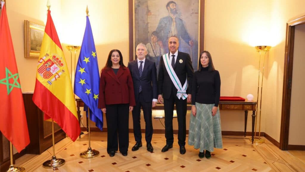Abdellatif Hammouchi reçoit la Grand-Croix de la Garde civile à Madrid, 11 novembre 2025