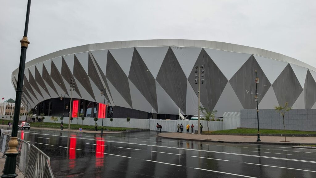 Premières images du Stade Moulay El Hassan à Rabat