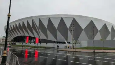 Premières images du Stade Moulay El Hassan à Rabat