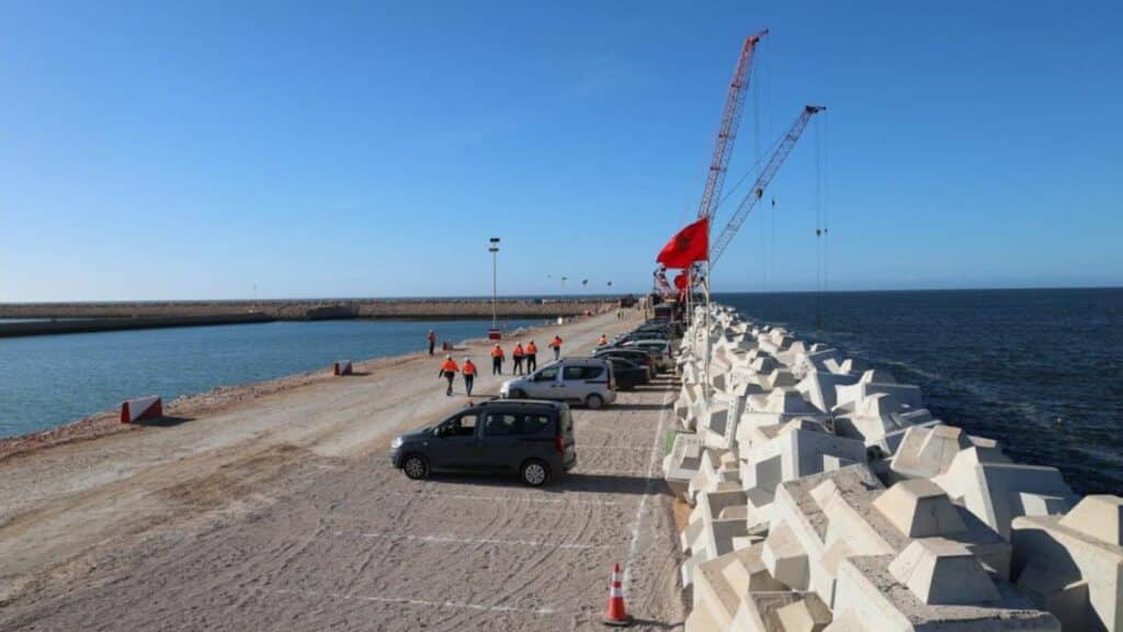 Port Dakhla Atlantique : les travaux avancent dans les délais, livraison prévue fin 2028