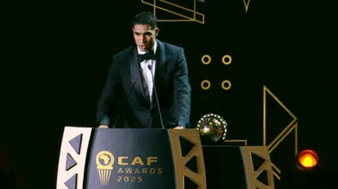 CAF Awards 2025. Achraf Hakimi, African Ballon d'Or.