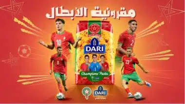 Dari célèbre la passion du football avec son édition collector “Champions Pasta”