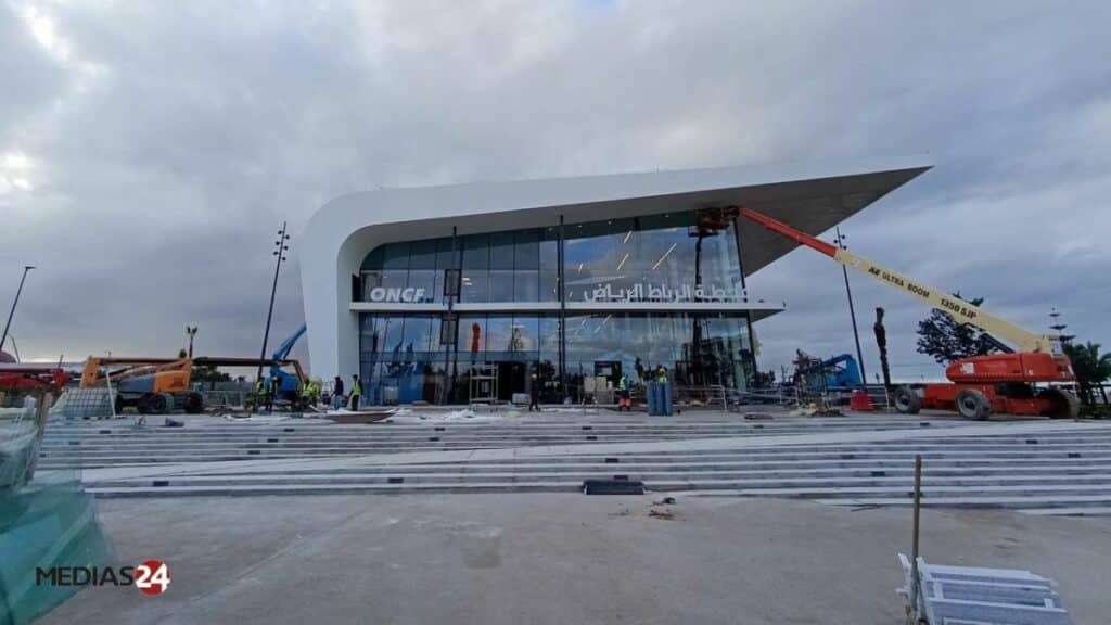 Gare Hay Riad : un chantier qui sera livré avant la CAN 2025 (Images) Gare Hay Riad : un chantier qui sera livré avant la CAN 2025 (Images)