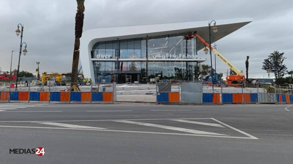 Gare Hay Riad : un chantier qui sera livré avant la CAN 2025 (Images) Gare Hay Riad : un chantier qui sera livré avant la CAN 2025 (Images)