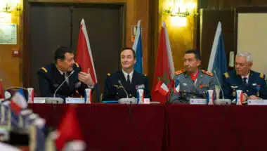 Tenue à Paris de la 23ᵉ Commission militaire mixte maroco-française
