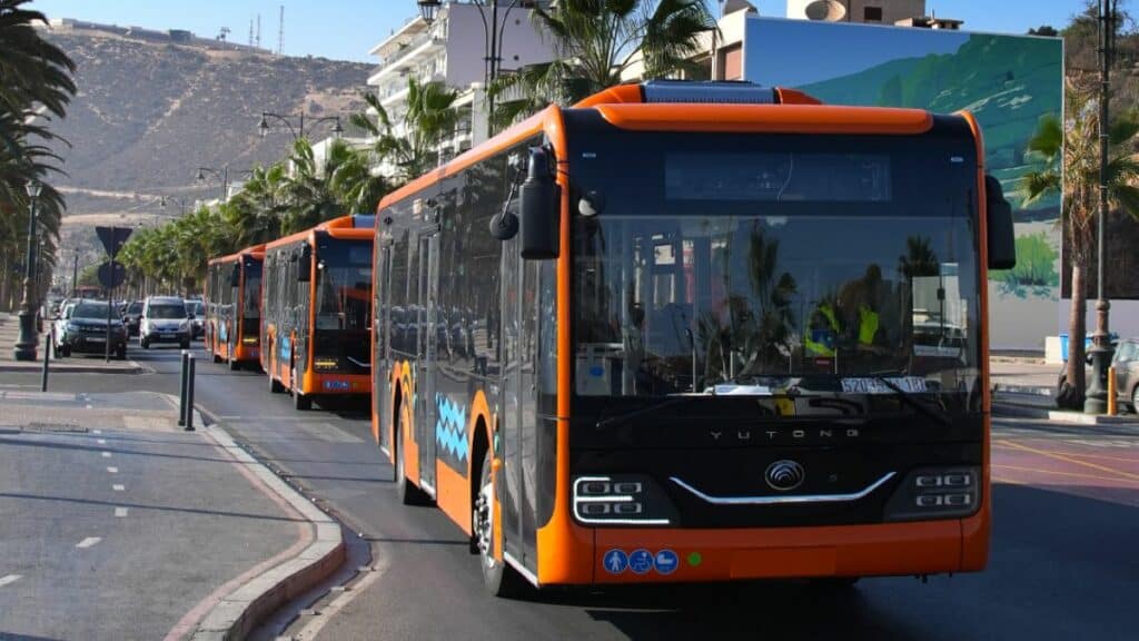 Transport urbain par bus à Agadir