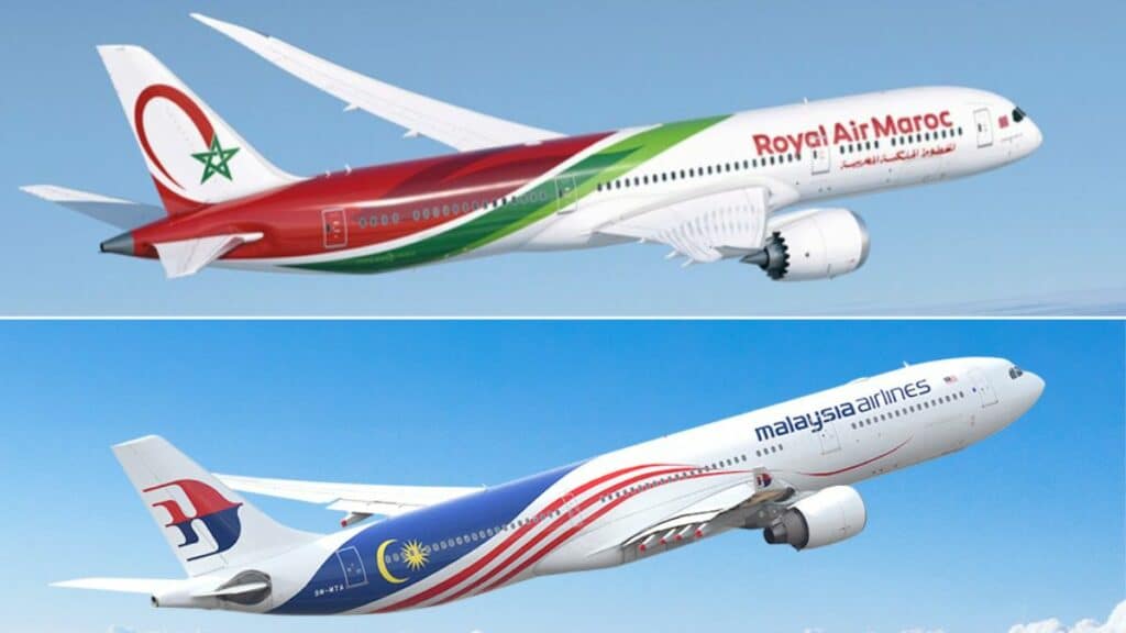 Royal Air Maroc et Malaysia Airlines concluent un accord de partage de codes