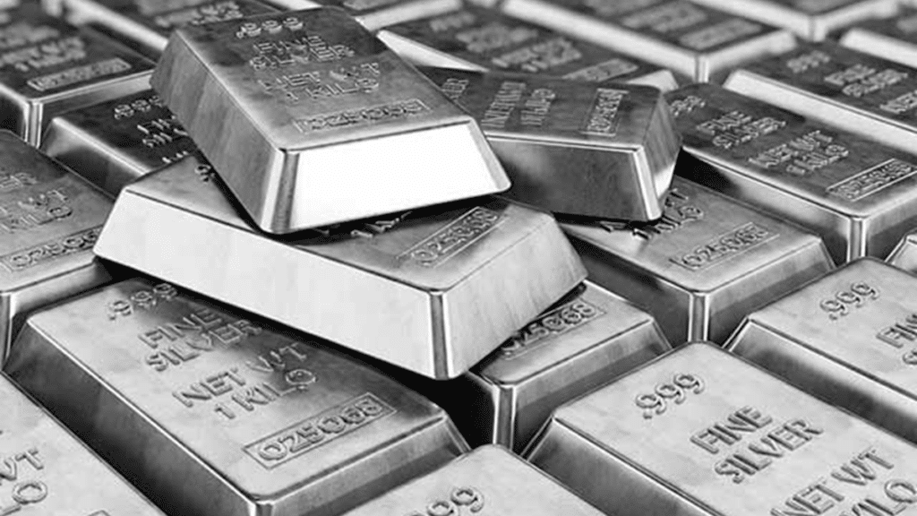 L’argent frôle les 80 dollars l’once pour la première fois
