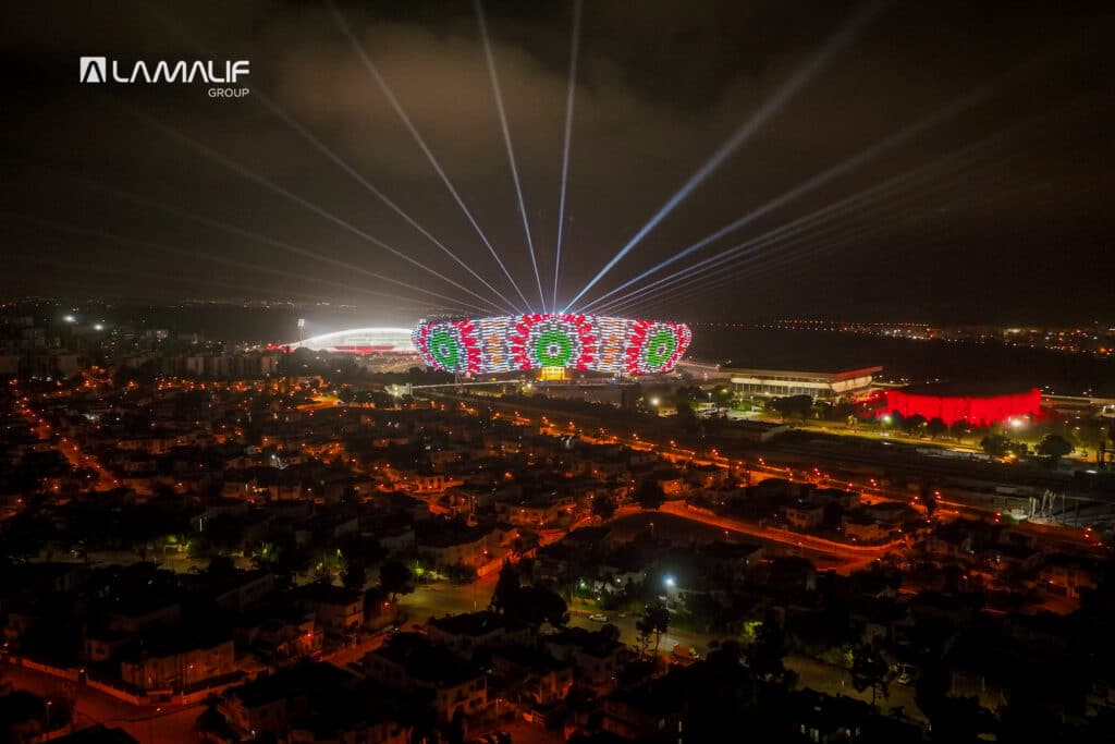 Lumière, architecture, ferveur : Lamalif Group au cœur des stades de la CAN Maroc 2025