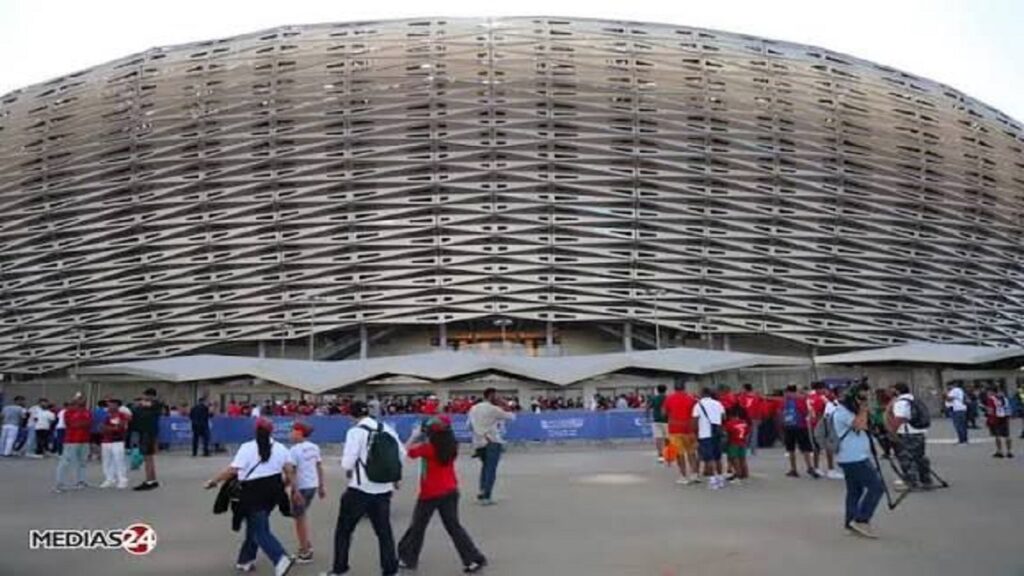 Bureau judiciaire installé dans un stade lors de la CAN-Maroc 2025