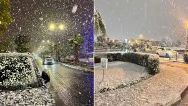 Oujda sous la neige : décryptage de la météorologie nationale