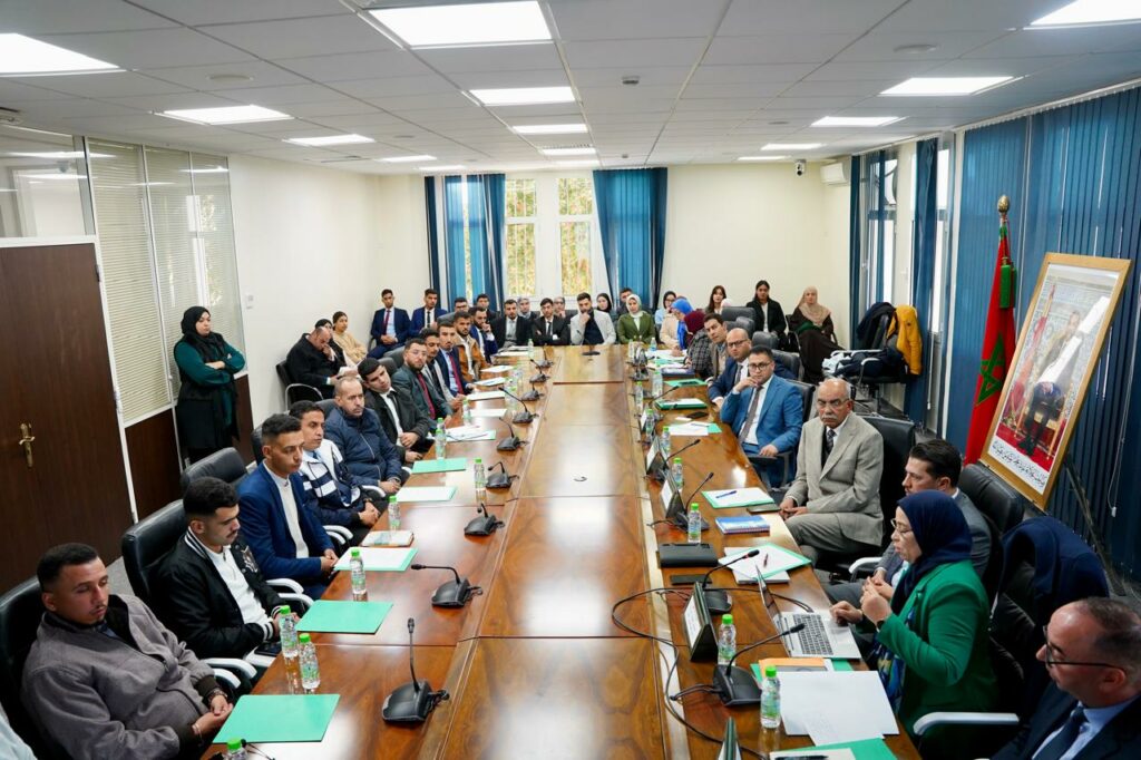 Le SGG reçoit les étudiants de la Faculté des sciences juridiques, économiques et sociales d’El Jadida