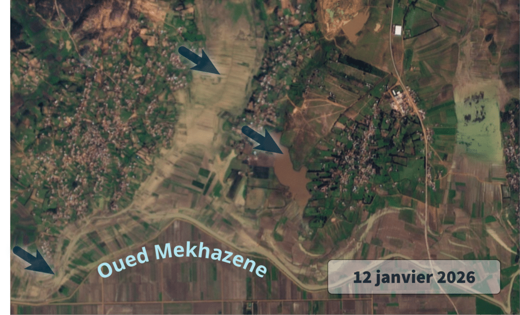 Les pluies redonnent vie aux principaux cours d'eau (images satellites)